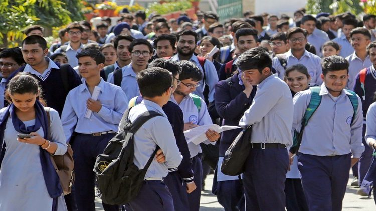 First CBSE Board Exam of Plus Two in Chandigarh